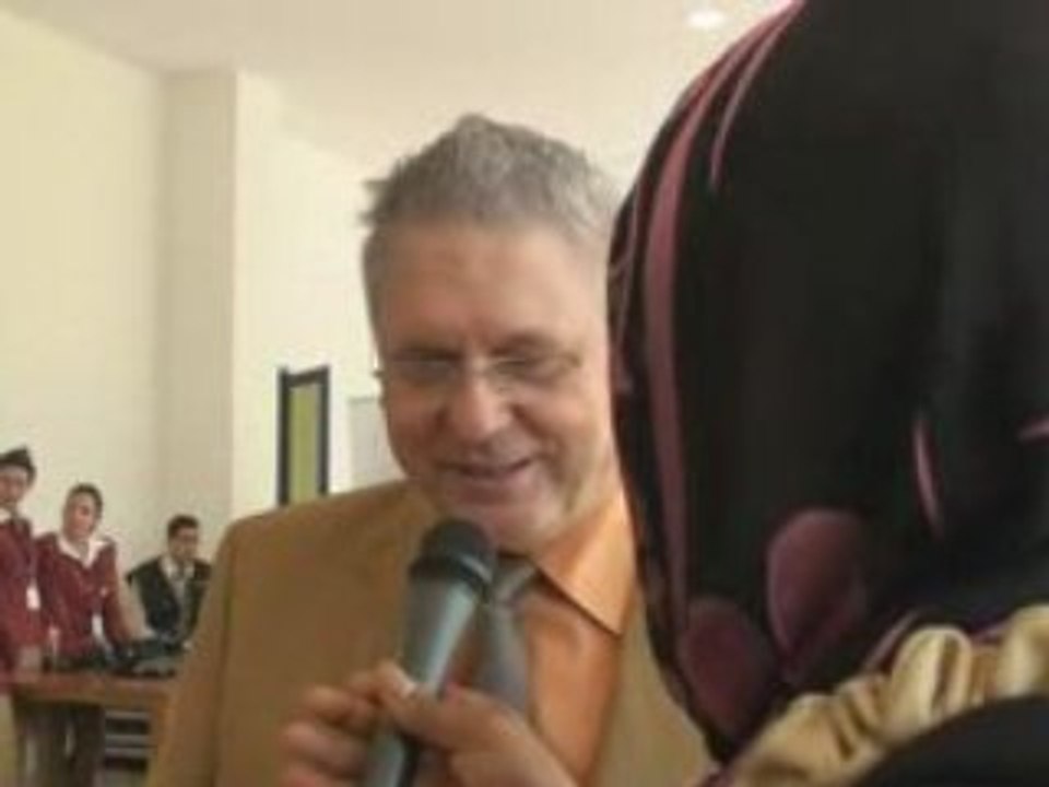 Interview par la Télévision marocaine