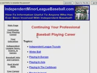 Active And Retired Independent Baseball Players: ...