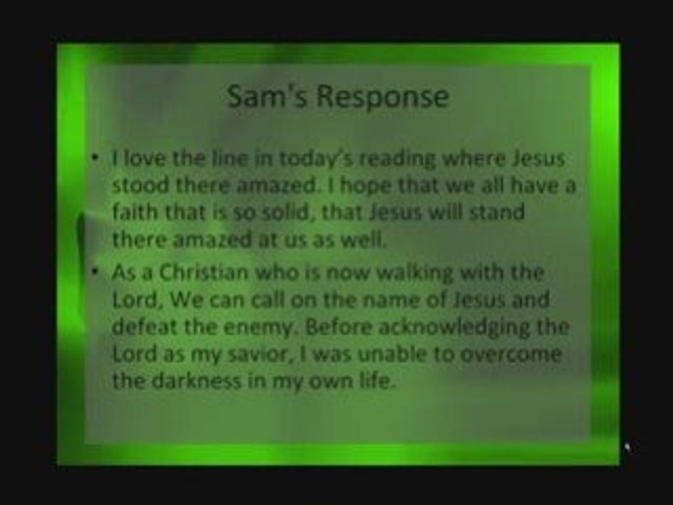 There is tremendous Power in The Name of Jesus