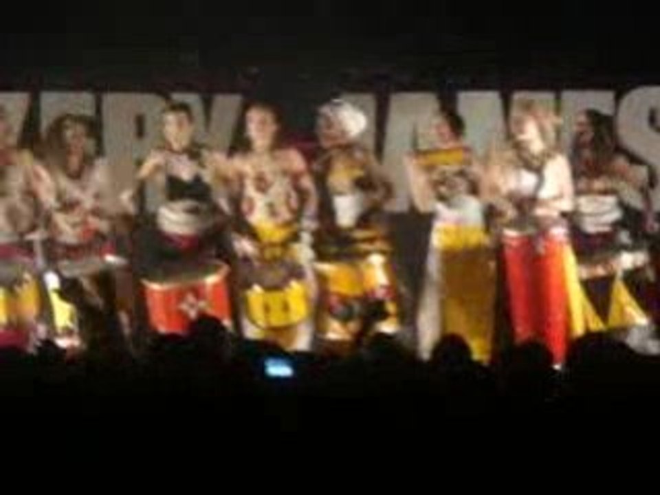 concert kery james percussionnistes olympia