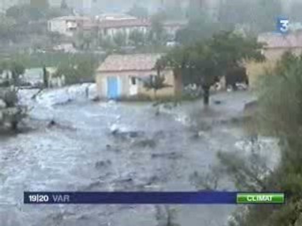 Crues et inondations - Toulon - Var