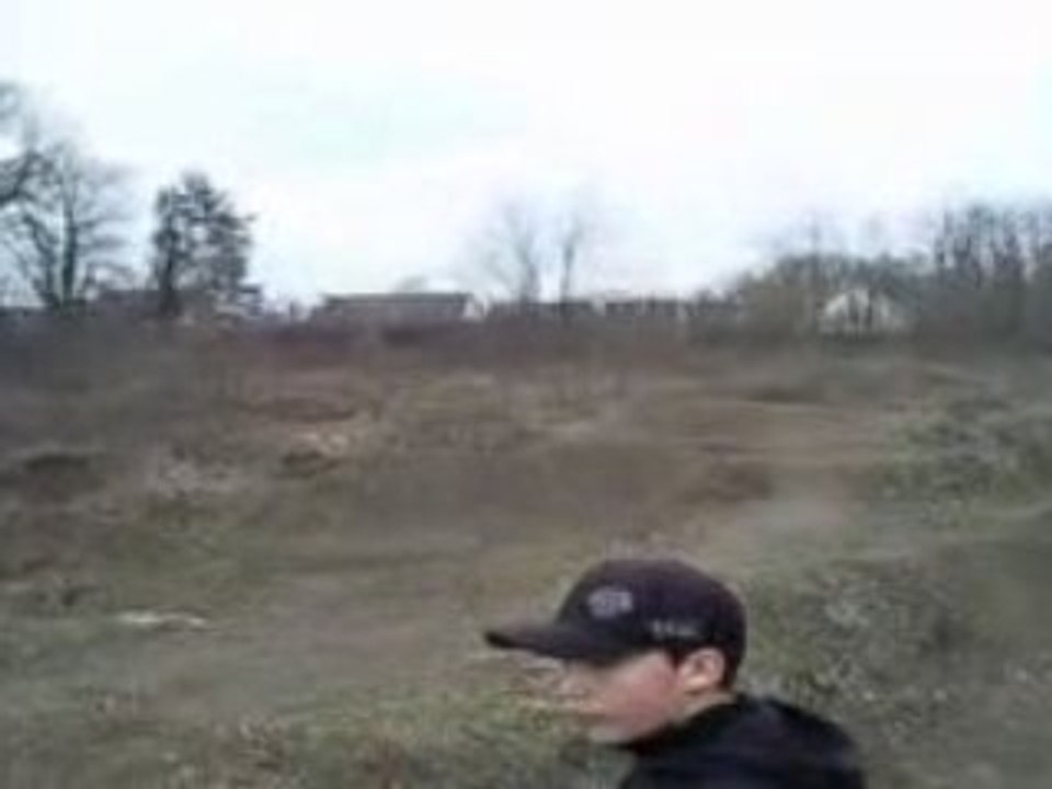 chute tim dirt eragny sur le double