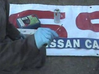 Reparation pneu avec meche par nissan cahors video 2 sur 7