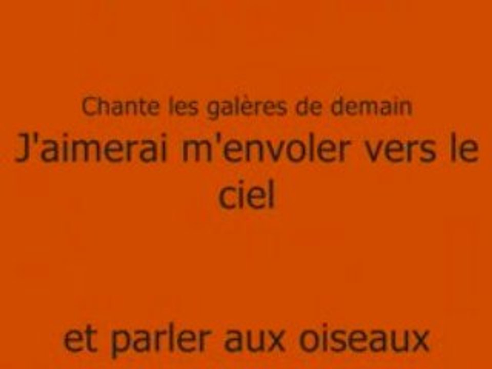 Le clip " Chanter"  par Nayaroots