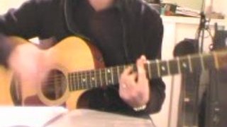 Yellow Coldplay cover acoustic guitar