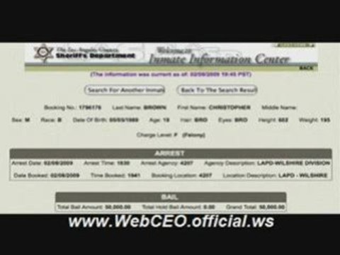 Chris Brown Assaults Beats Rihanna L.A. Police Report Pic