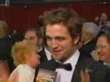 Robert Pattinson Oscars 2009 Red Carpet interview ABC