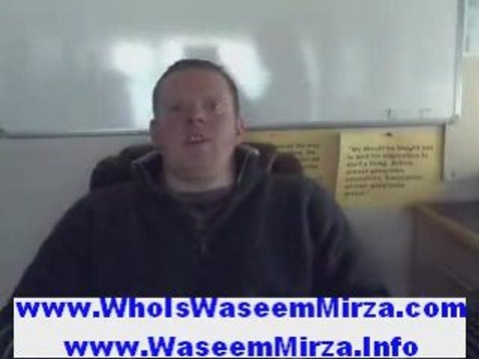 Internet Business Mentor - Waseem Mirza Testimonial