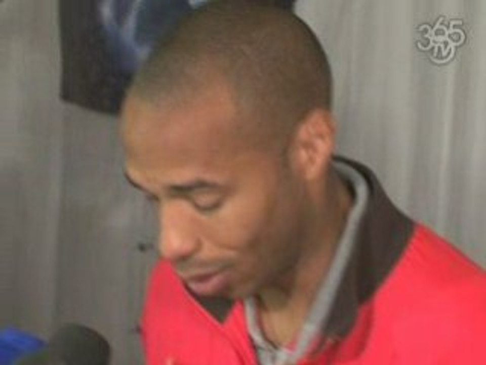 Football365 : La réaction de T.Henry après Lyon-Barcelone