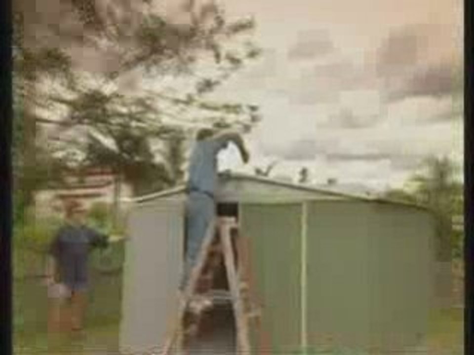 Revolutionary Garden Shed Installation System