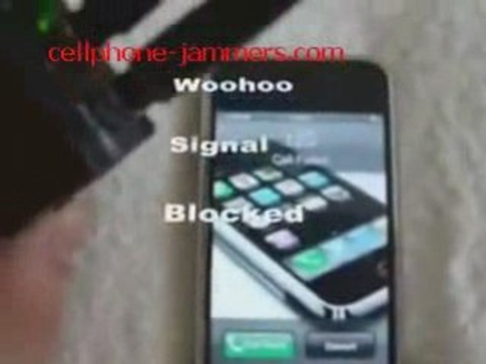Cellphone Jammer In Action