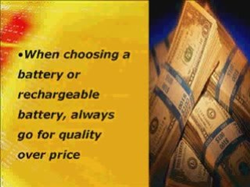 The Difference Is In The Making - Sony Rechargeable Batte...