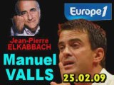 ITW de Manuel Valls (25.02.09)