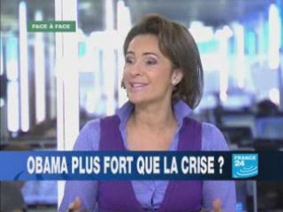 Débat: Obama plus fort que la crise?