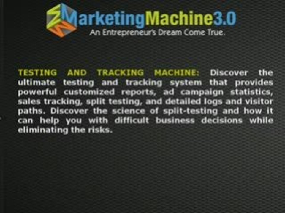 marketing machine