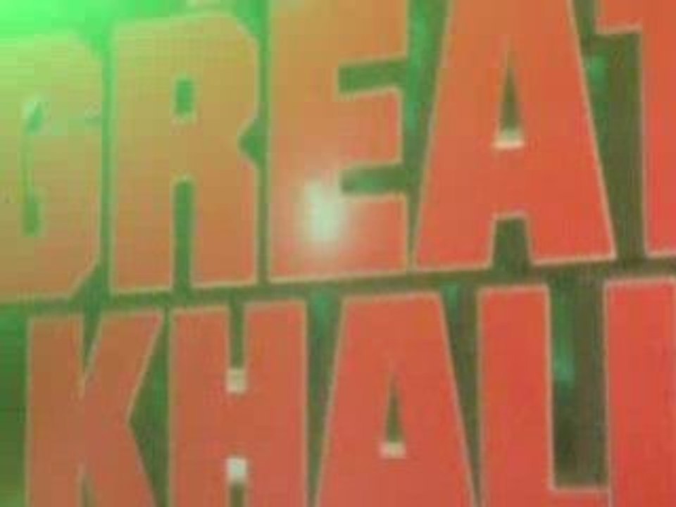The Great Khali New Titantron (recording)