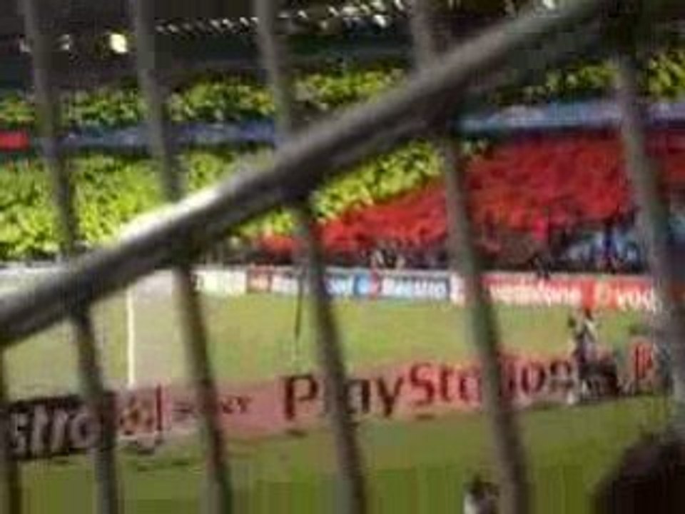 Lyon barcelone ambiance gerland