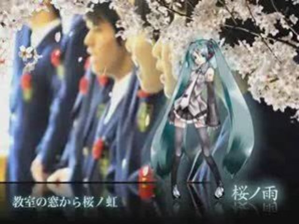 初音ミク　桜ノ雨