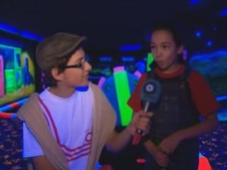 Minigolf in het donker