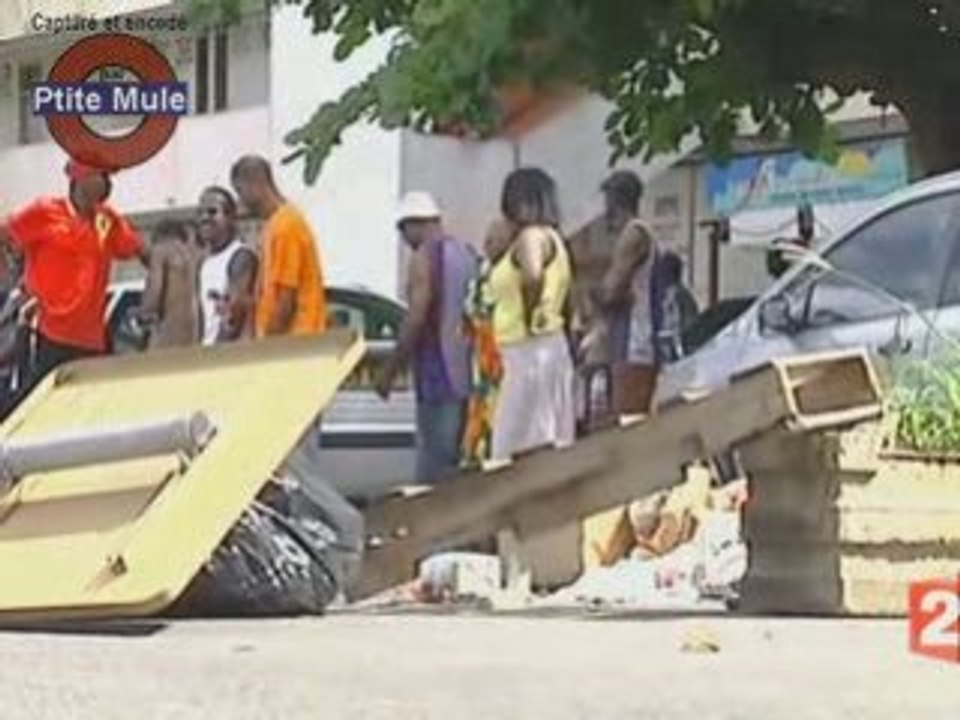 La guérilla urbaine en Guadeloupe
