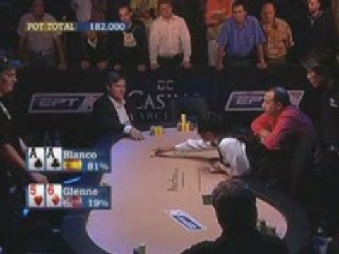 Poker EPT 3 Barcelone Blanco AndThe Bad Beat