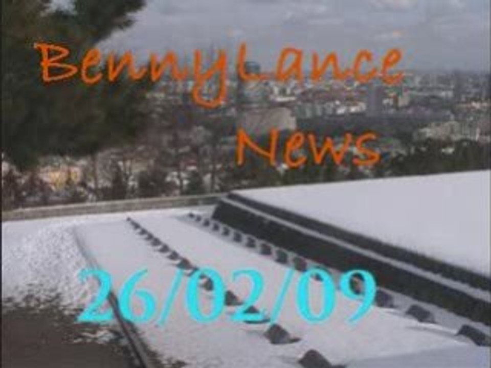Bennylance news 26/02/09 -Benny laisse sa trace en Slovaquie