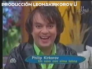 Filipp Kirkorov in my country (México, city) and U.S.A. 2001