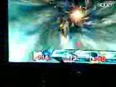 Super Smash Bros. Brawl Kirby vs Ike vs Olimar