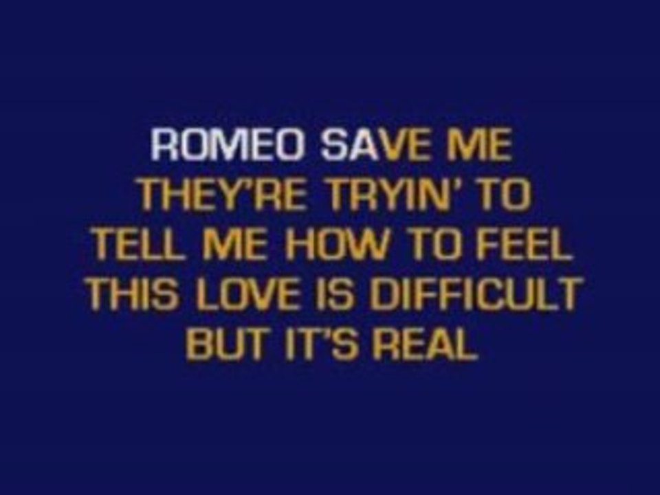 Love Story - KARAOKE Lyrics