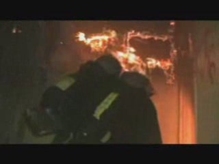 BSPP: Exercice feu réel Arcueil