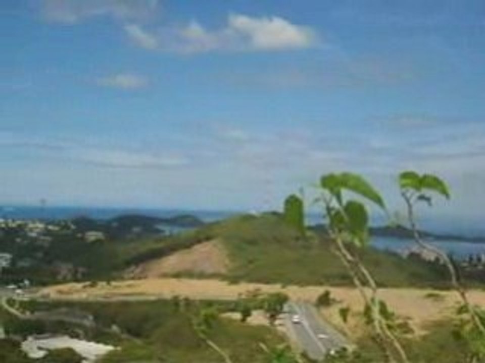 Ville de Nouméa vue de Notre Dame du Pacifique