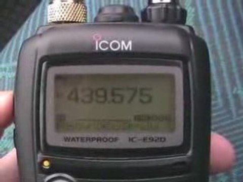 D-Star QSO z SP1WSR w DV na ICOM IC-92D 23Jan2009