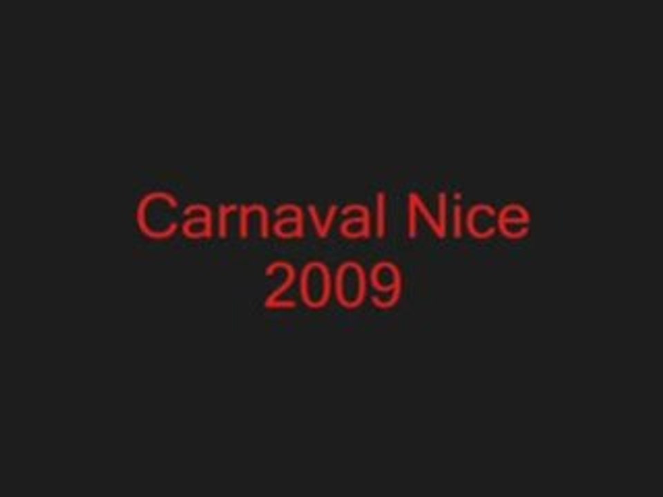 Carnaval Nice 2009
