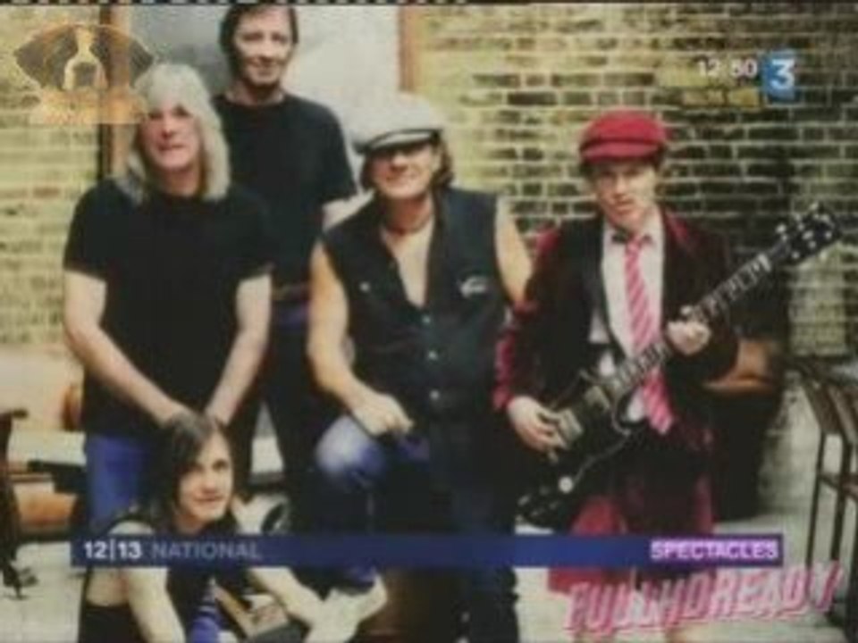 AC/DC à Bercy en concert [Zik] Fr3 260209