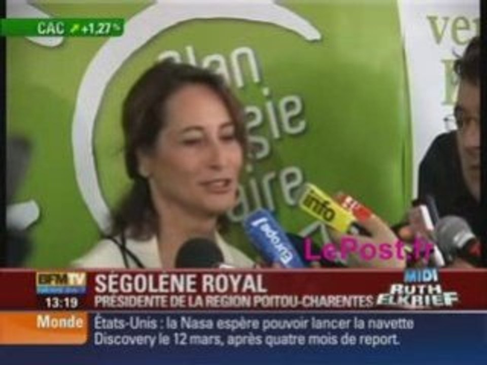 Ségolène Royal :  laissez-moi  tranquille