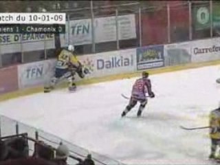 Match de hockey Amiens/Chamonix 1/3 10/01/09