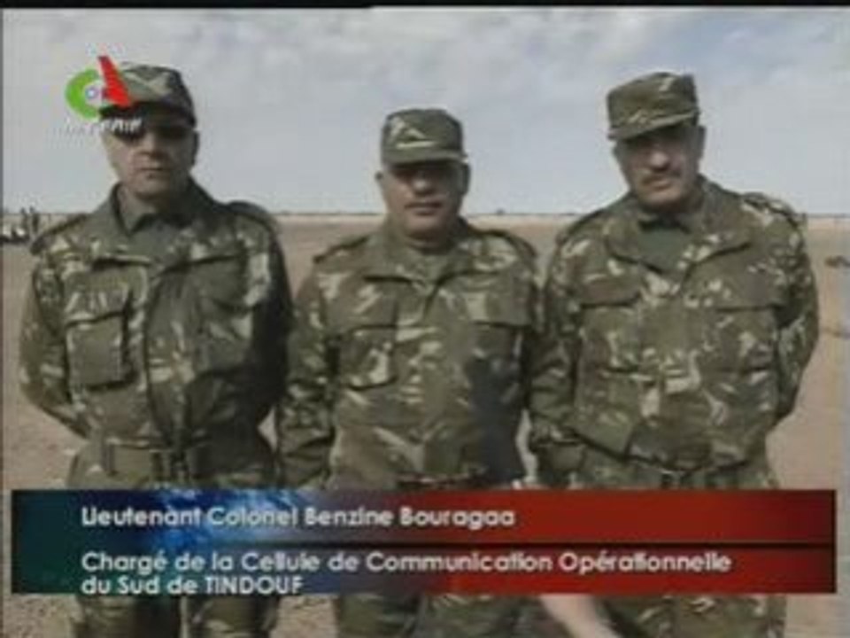 Exercice SATER 2009 à Tindouf
