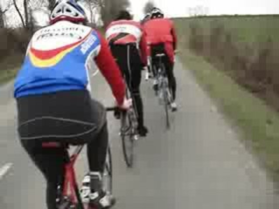 le team en plein effort