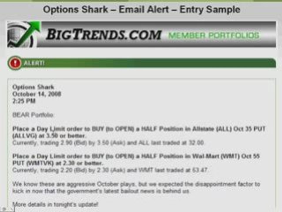 Options Shark from BigTrends.com
