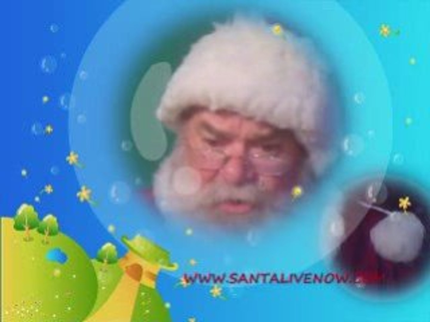 St. Patrick's Day and Santa and the  Leprechaun