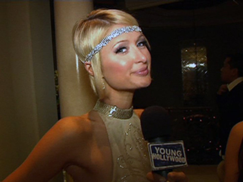 Paris Hilton at A Pre-Oscar Party