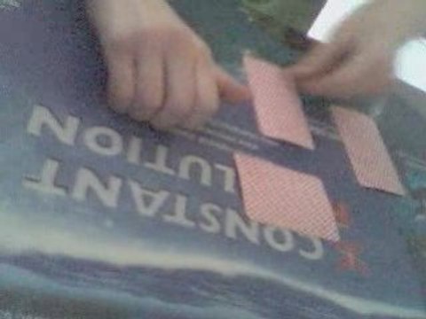 carte noir transformée en carte rouge