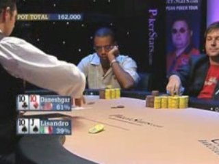 Poker EPT 3 Barcelone Lisandro vs Daneshgar