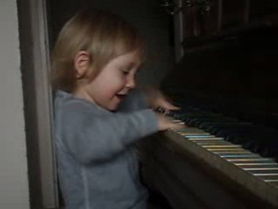 Oscar au piano