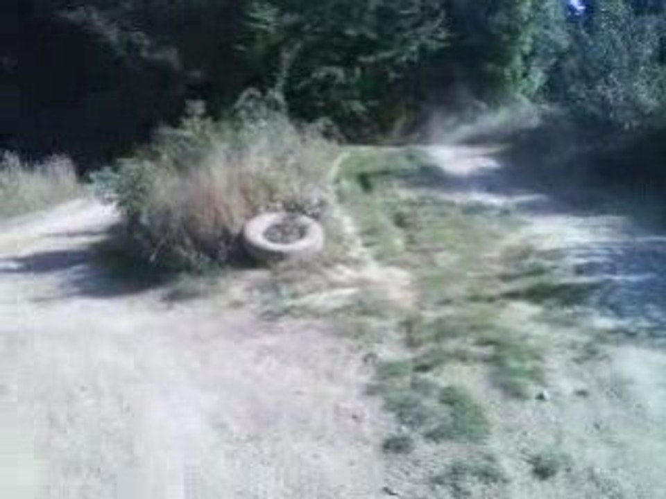 moi sur lencien terrain
