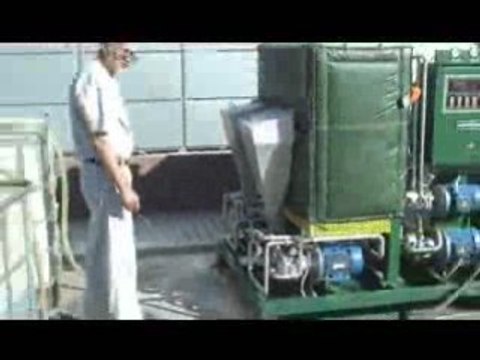 Установка регенерации моторных минеральных масел.