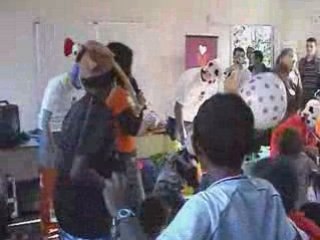 Goûter à l'Hopital Margency le 22 octobre 2008