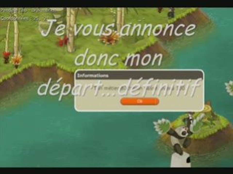 Adieu Dofus