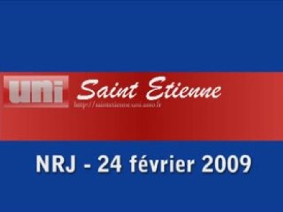 UNI Saint Etienne sur NRJ