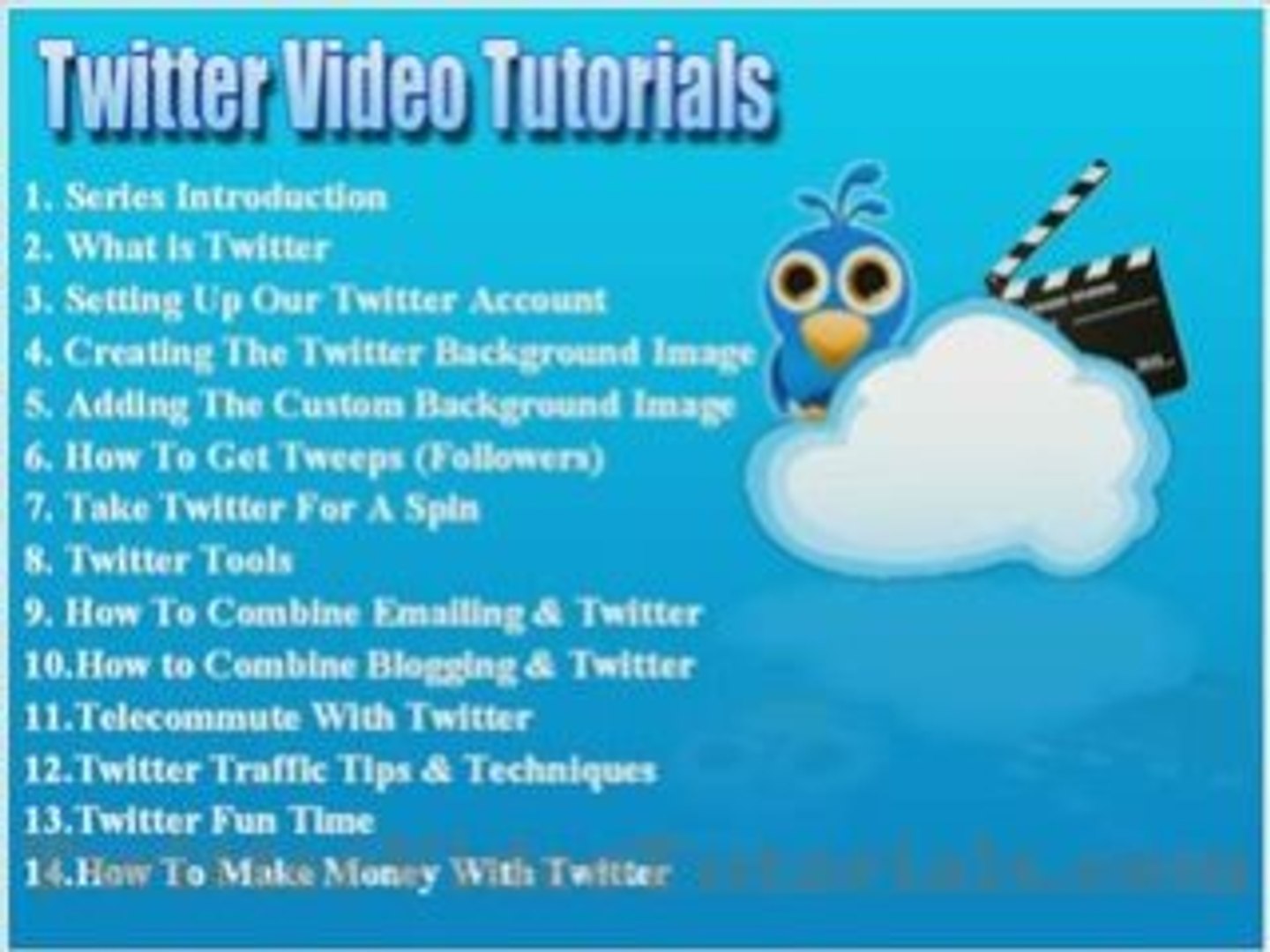⁣Twitter Video Tutorials